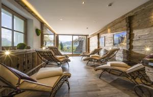 Posezení v ubytování Gartenhotel Rosenhof bei Kitzbühel