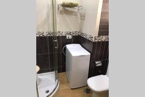 A bathroom at Plaza Charco - Top centro - Piscina Rooftop