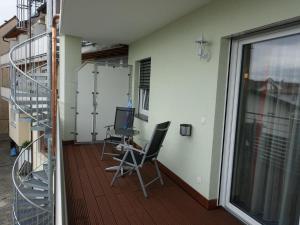 Balkón nebo terasa v ubytování Hotel Gasthaus Krone