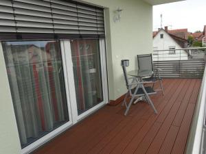 Balkón nebo terasa v ubytování Hotel Gasthaus Krone