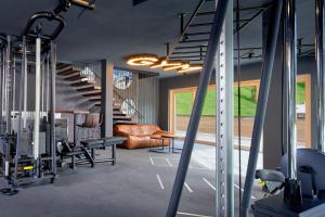 Fitness centrum a/nebo fitness zařízení v ubytování Hotel Tirolerhof 4 Sterne Superior