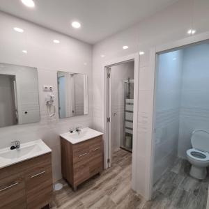 Kúpeľňa v ubytovaní Hostal Las Fronteras