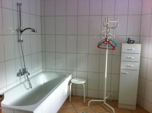 Kúpeľňa v ubytovaní Haus Heller