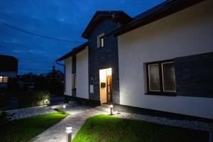 Budova, kde se aparthotel nachází