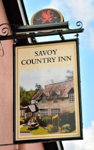 Certifikát, hodnocení, plakát nebo jiný dokument vystavený v ubytování Savoy Country Inn
