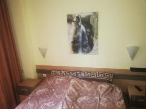 Posezení v ubytování Апартамент 109 Комплекс "Замъка" Пампорово + 8 fotografií