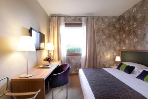 Posteľ alebo postele v izbe v ubytovaní Relais Le Betulle