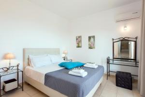Posteľ alebo postele v izbe v ubytovaní Villa Renata + 37 fotografií