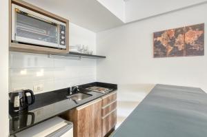 Dapur atau dapur kecil di Palermo Lounge Studios - by 1000 Keys