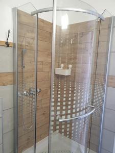 Kúpeľňa v ubytovaní Apartman Jež - free parking, self check in