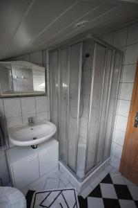 Et badeværelse på Haus Christel