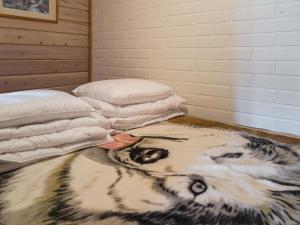 Ένα ή περισσότερα κρεβάτια σε δωμάτιο στο Holiday Home Yllästokka 5 by Interhome +6 φωτογραφίες