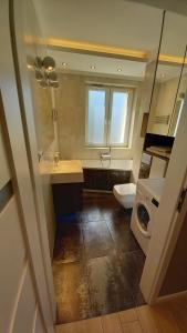Kúpeľňa v ubytovaní Apartament New Gdynia