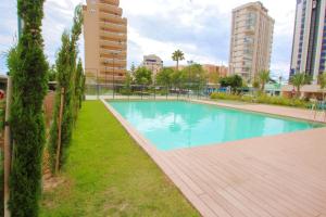 Bazén v ubytování Agueda - sea view apartment in Calpe nebo v jeho okolí