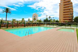 The swimming pool at or close to Agueda - sea view apartment in Calpe