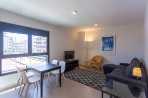 Posedenie v ubytovaní Apartamento Las Canteras Beachway