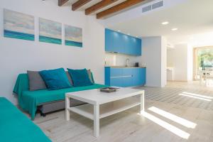 Posezení v ubytování Ca na Rossa (Sineu)