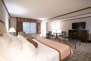 TV a/nebo společenská místnost v ubytování Best Western Plus Fairfield Executive Inn