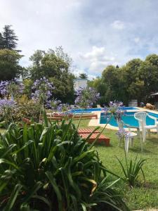 Swimming pool sa o malapit sa Cabañas Alvear