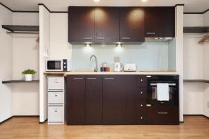 Dapur atau dapur kecil di The Address Akakura