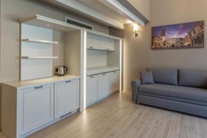 Kuchyňa alebo kuchynka v ubytovaní Luxury Apartments San Zeno + 9 fotografií