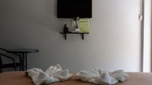 TV a/nebo společenská místnost v ubytování Resort Railumpoo (Farm and Camping)