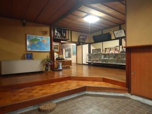 Kuchyň nebo kuchyňský kout v ubytování Maruka Ryokan