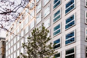 O edifício em que o hotel se localiza