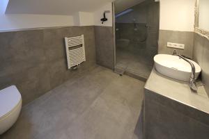 Koupelna v ubytování Haus Fichtl, Alpenblick 402 oder Nebelhornblick 403