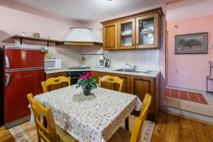 Kuchyňa alebo kuchynka v ubytovaní Apartment Eni Selce
