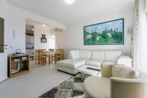 Kuchyňa alebo kuchynka v ubytovaní Apartment Eni Selce