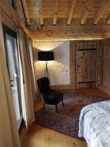 Postel nebo postele na pokoji v ubytování Villa Alpenhof