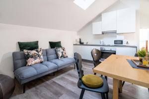 Kuchyňa alebo kuchynka v ubytovaní Kaiser Max Design Appartements