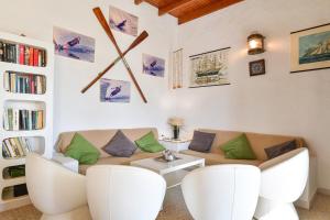 Posezení v ubytování Villa Flores