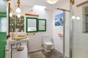 Koupelna v ubytování Villa Flores
