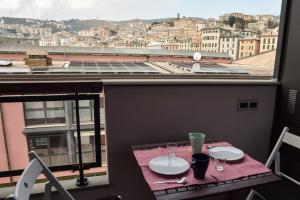 Balkón nebo terasa v ubytování 616 Genova - Loft al Porto Antico + 36 fotografií
