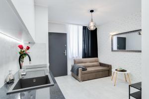 Posedenie v ubytovaní Crystal Apartment Katowice IV