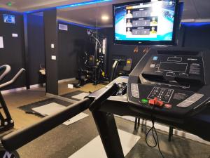 Posilňovňa alebo fitness centrum v ubytovaní Hotel Condestable Iranzo