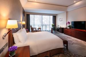 TV a/nebo společenská místnost v ubytování Jin Jiang International Hotel Xi'an