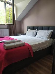Postel nebo postele na pokoji v ubytování Favourite
