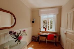 Posezení v ubytování Landhaus Kurzenmoor - FeWo Sommerhaus, 100 qm