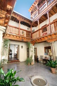 Balkón nebo terasa v ubytování Hotel Santa Isabel La Real