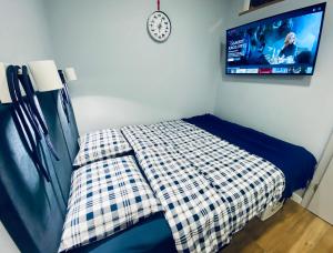 Postel nebo postele na pokoji v ubytování Thruster - Rooms, Kitchen, Chill-Out Zone-Netflix, Lobby-Netflix