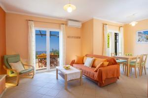 Posezení v ubytování Natura Villas