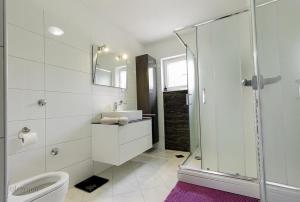 Koupelna v ubytování Apartment Dragica - modern & close to the sea