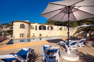 Bazén v ubytování Villa Heno 6 - sea view - by Holiday Rentals Villamar nebo v jeho okolí