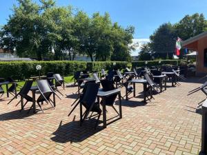 Κήπος έξω από το Hotel Erbaluce