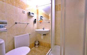 Kúpeľňa v ubytovaní Hotel Džbán