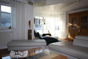 Χώρος καθιστικού στο Ferienhaus Dahoam - Exklusivität mit Privatsphäre