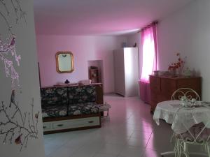 Istumisnurk majutusasutuses B&B La Rampichina